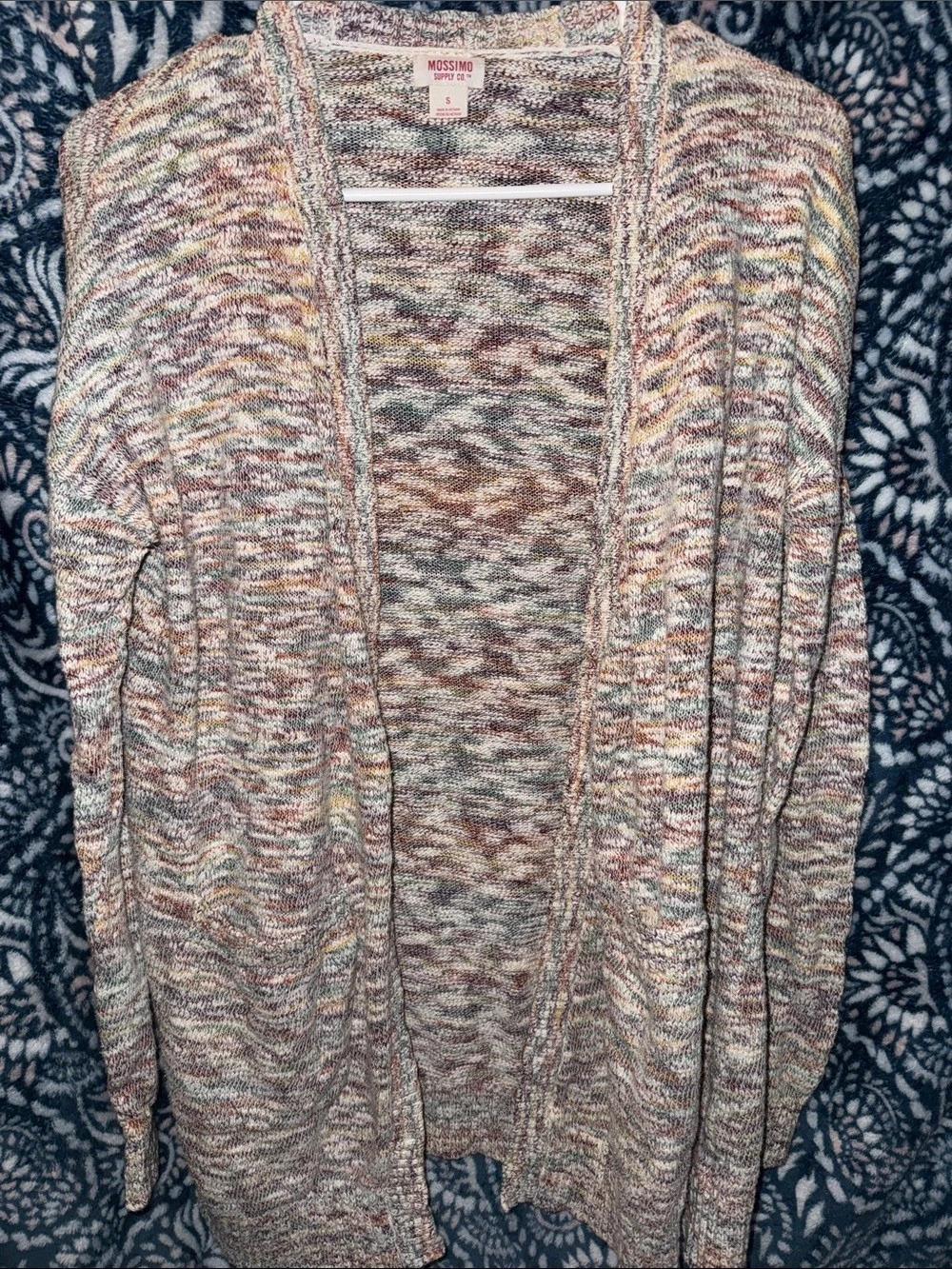 Mossimo Supply Co. Multicolor Cardigan Size Small Like New